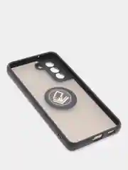 Чехол противоударный Samsung Galaxy S21, S21FE, S21 Plus c магнитом и кольцом