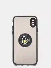 Чехол противоударный iPhone X, XS, 10 c поворотным кольцом и функцией подставки