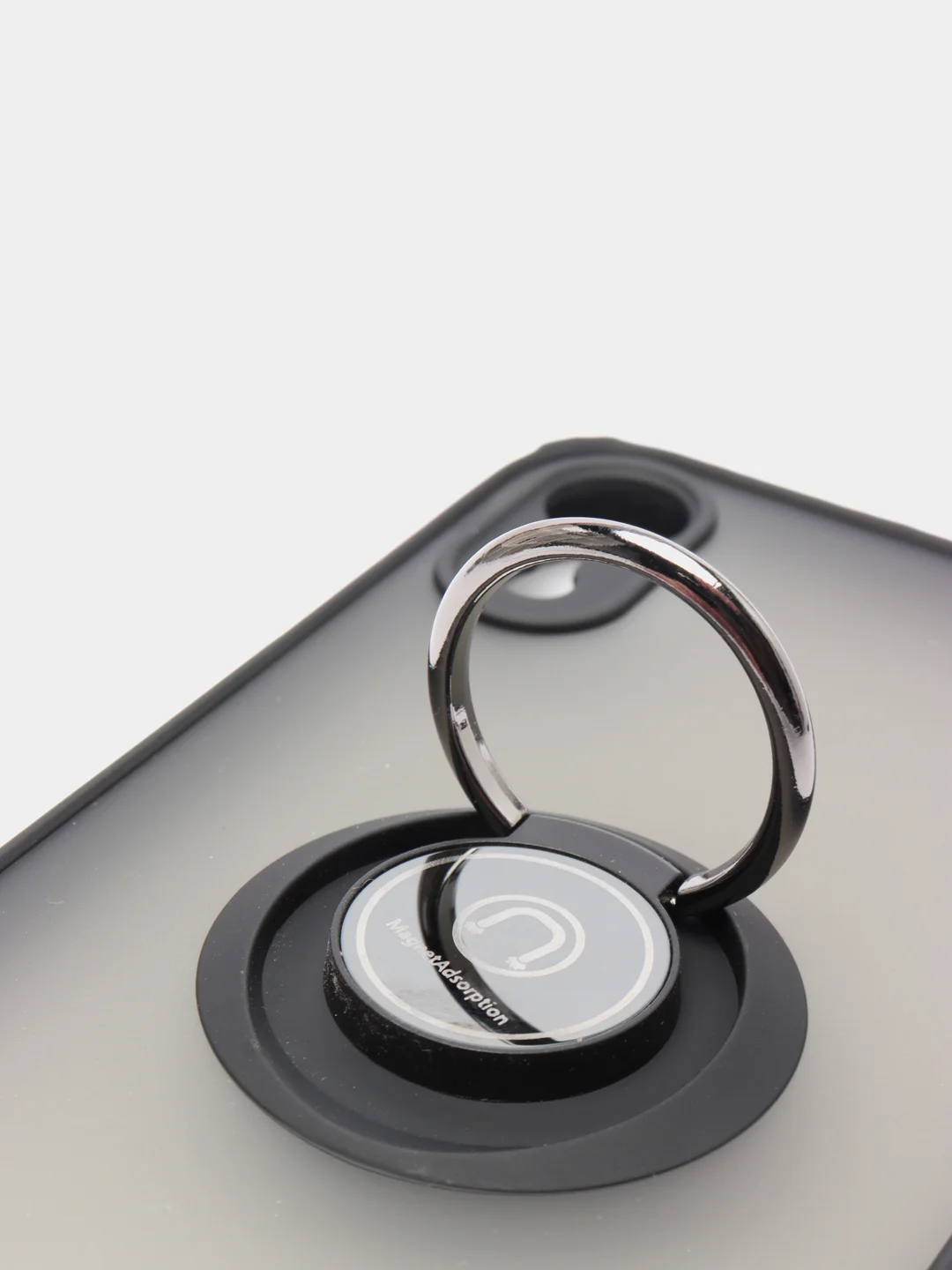 Чехол противоударный iPhone XR c магнитом, кольцом и функцией подставки