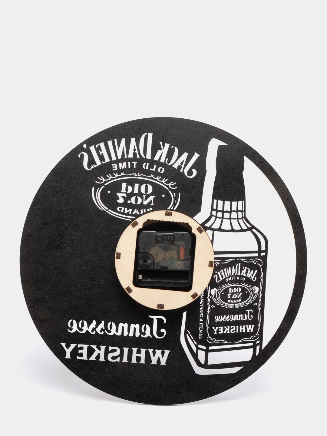 Часы настенные, часы из дерева "Jack Daniels"