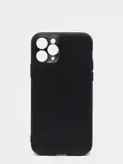 Черный чехол на iPhone 11 Pro из эко кожи, mobios