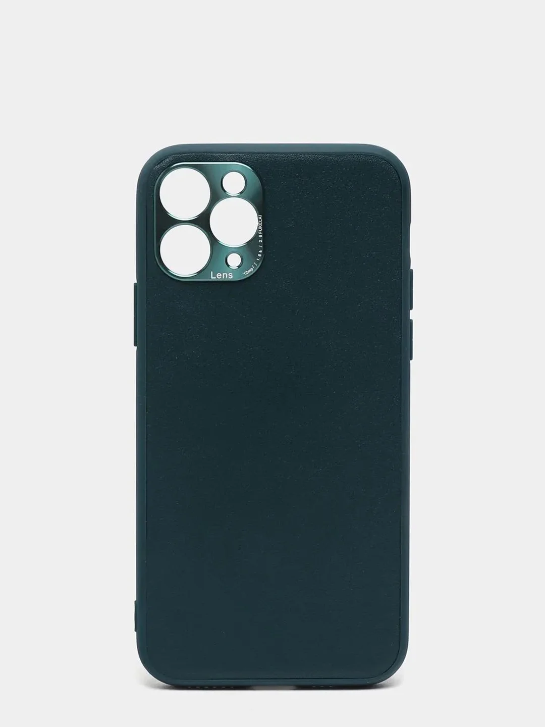 Зеленый чехол на iPhone 11 Pro из эко кожи, mobios