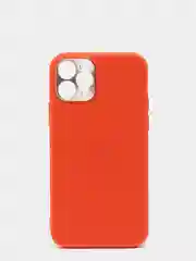 Оранжевый чехол на iPhone 11 Pro Max из эко кожи, mobios