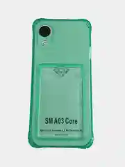 Зеленый чехол-накладка для телефона Samsung A50, А22 5g, A22 4g, A12, М32, a22S