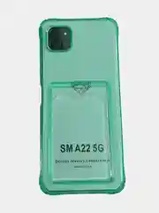Зеленый чехол-накладка для телефона Samsung A50, А22 5g, A22 4g, A12, М32, a22S
