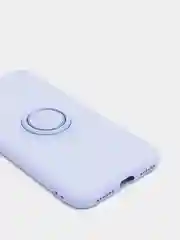 Лавандовый чехол силиконовый с кольцом на iPhone 6 / 6s, mobios