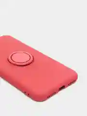 Коралловый чехол силиконовый с кольцом на iPhone 6 / 6s, mobios