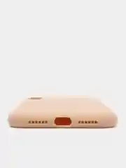 Бежевый меланж чехол для iPhone 6, 6S Plus, 7, 8 Plus, 11 Pro Max, X, XS, 13 Pro