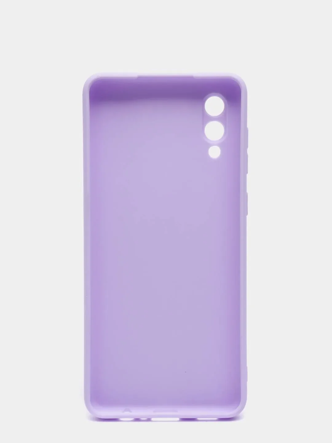 Серый чехол Samsung Galaxy A02 (2021), силиконовый