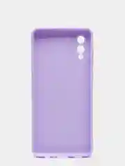 Серый чехол Samsung Galaxy A02 (2021), силиконовый