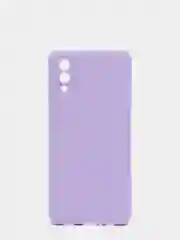 Серый чехол Samsung Galaxy A02 (2021), силиконовый