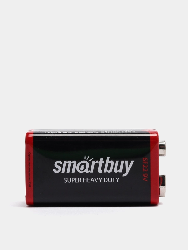 Батарейка крона 9V Smartbuy S006PE, 6F22, 1604, M9VSHD, E