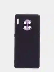 Фиолетовый чехол на Huawei Mate 30 Pro из эко кожи