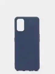Темно-синий чехол Realme 7 Pro Реалми 7 Про силиконовый цветной матовый