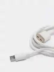 Автомобильное зарядное устройство (АЗУ) Naisu  (Lightning, Type-C, Micro), белый. Кабель в комплекте.