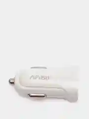 Автомобильное зарядное устройство (АЗУ) Naisu  (Lightning, Type-C, Micro), белый. Кабель в комплекте.