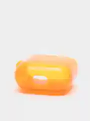 Оранжевый силиконовый чехол для AirPods 1/2, Pro,  неон