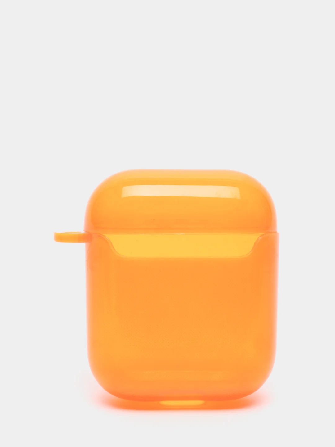 Оранжевый силиконовый чехол для AirPods 1/2, Pro, неон
