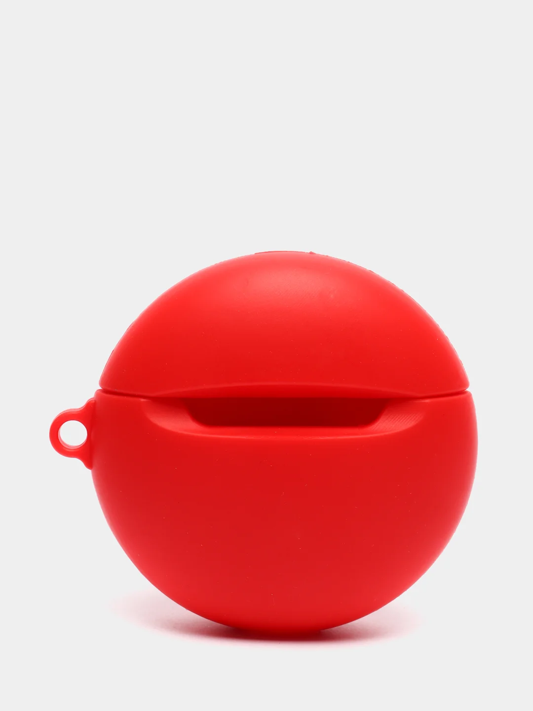 Багровый чехол для наушников AirPods 1/2 силиконовый