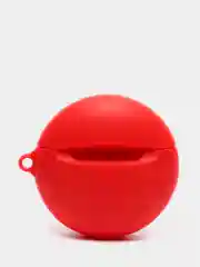Багровый чехол для наушников AirPods 1/2 силиконовый