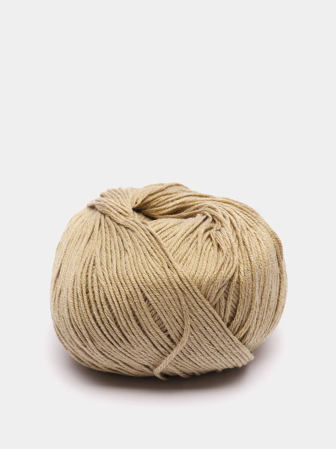 Песочный хаки пряжа YarnArt Baby cotton, 50 г, 165 м, акрил и хлопок