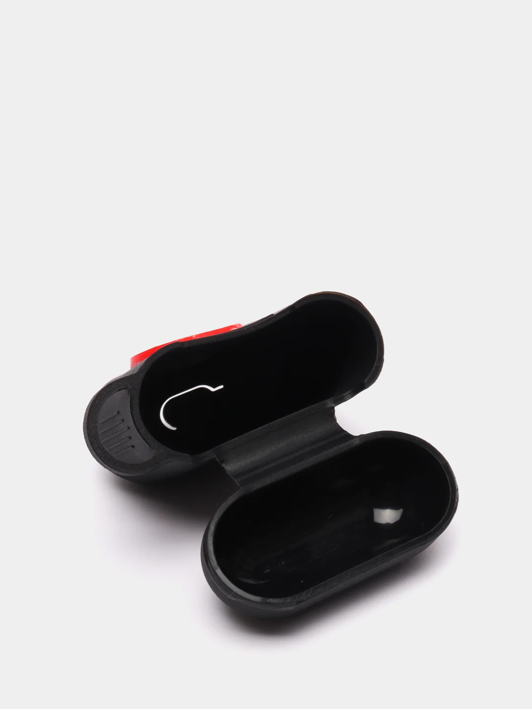 Темно-синий чехол силиконовый для AirPods 2 Корпорация монстров, Бэтмен, Утенок, Минни Маус, карабином