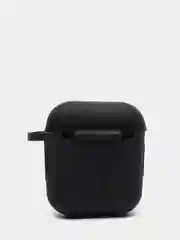 Темно-синий чехол силиконовый для AirPods 2 Корпорация монстров, Бэтмен, Утенок, Минни Маус, карабином