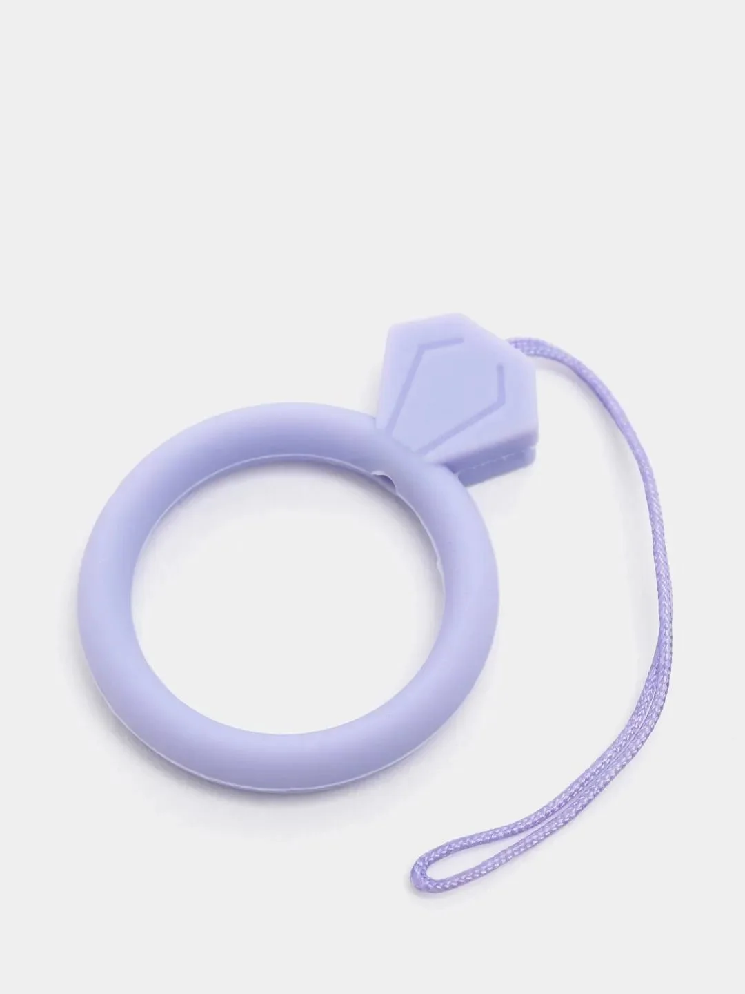 Лавандовый силиконовое кольцо на чехол для смартфона