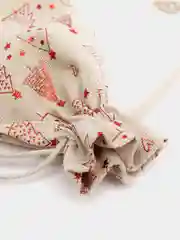 Багровый мешочек подарочный 3 шт. Новый год/Рождество