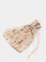 Багровый мешочек подарочный 3 шт. Новый год/Рождество