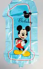 Набор фольгированных шаров Happy Birthday, Микки Маус на день рождения 1 год