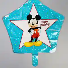Набор фольгированных шаров Happy Birthday, Микки Маус на день рождения 1 год