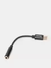 Адаптер переходник Baseus L54 Type-C Male to 3.5 mm Female Adapter, CATL54-01, black