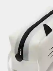 Белый косметичка пенал "Meow"