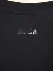 Черный футболка женская ALGA
