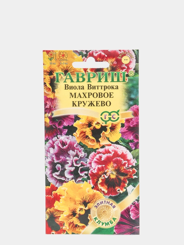 Семена Гавриш виола виттрока "Махровое кружево"