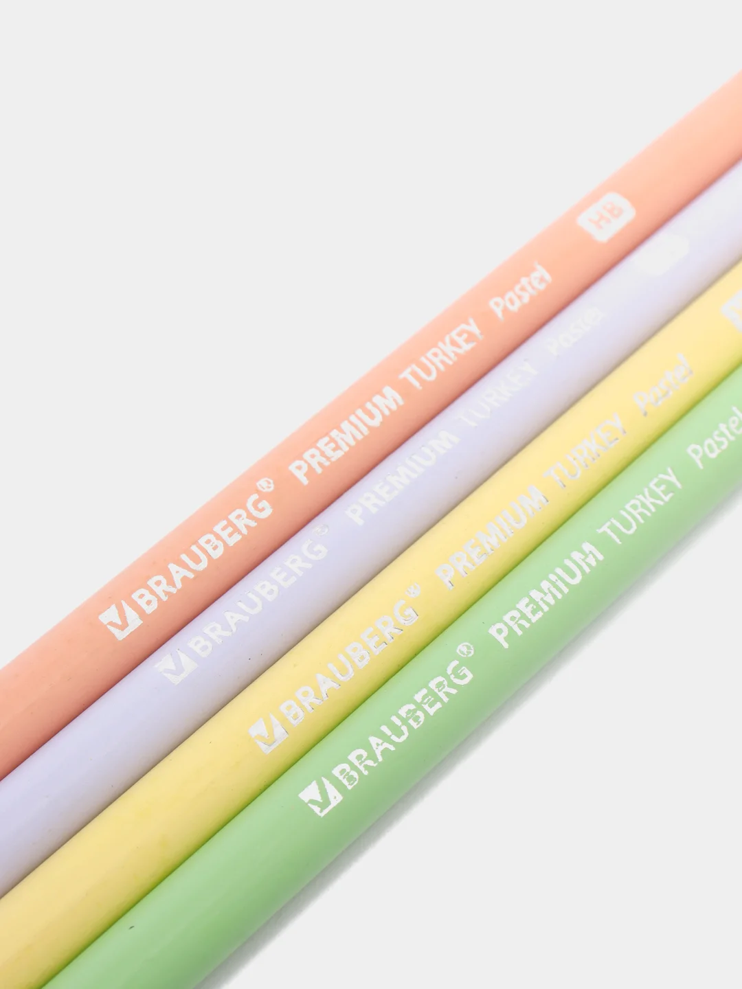 Шоколадный простой карандаш чернографитный "Pastel Premium"