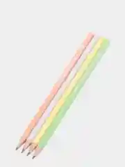 Шоколадный простой карандаш чернографитный "Pastel Premium"