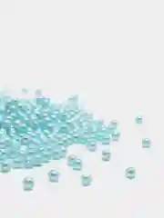 Голубой бусины жемчужные, акриловые, разные цвета, 4 мм, 100 г