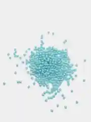 Голубой бусины жемчужные, акриловые, разные цвета, 4 мм, 100 г