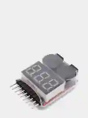 Тестер для аккумуляторных сборок Li-ion, 1-8 s, со звуковым сигналом
