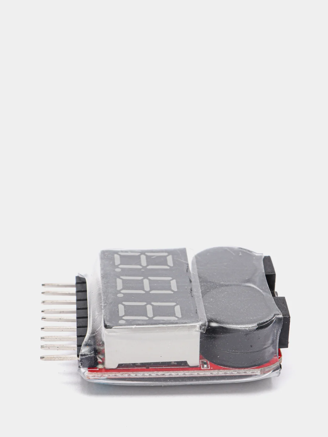 Тестер для аккумуляторных сборок Li-ion, 1-8 s, со звуковым сигналом