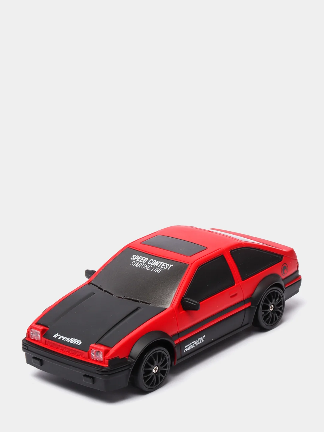 Машина на радиоуправлении для дрифта Audi Quattro (19 см, 15 км/ч, сменные колеса,фишки)