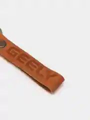 Брелок для ключа, кожаный ремешок с логотипом