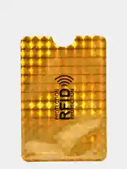 Пурпурный чехол для банковских карт с защитой от кражи данных, с RFID защитой от считывания