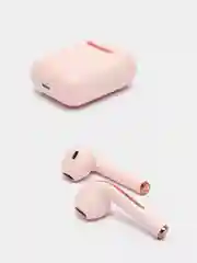 Розовый беспроводные наушники