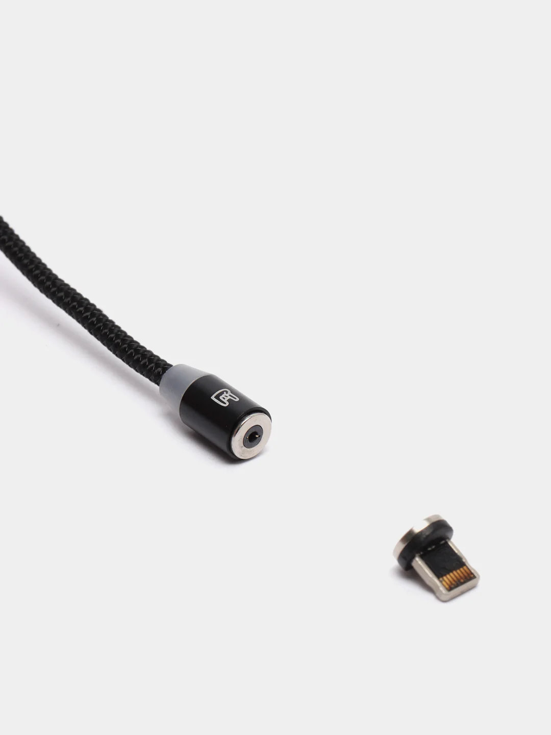 Черный кабель магнитный комплект Apple IPhone 8pin/lightning айфон Type C Honor Xiaomi Samsung)
