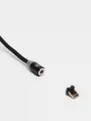 Черный кабель  магнитный комплект  Apple IPhone 8pin/lightning айфон Type C Honor Xiaomi Samsung)