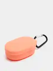 Коралловый меланж силиконовый чехол для Xiaomi Redmi AirDots/AirDots S /AirDots 2 с карабином