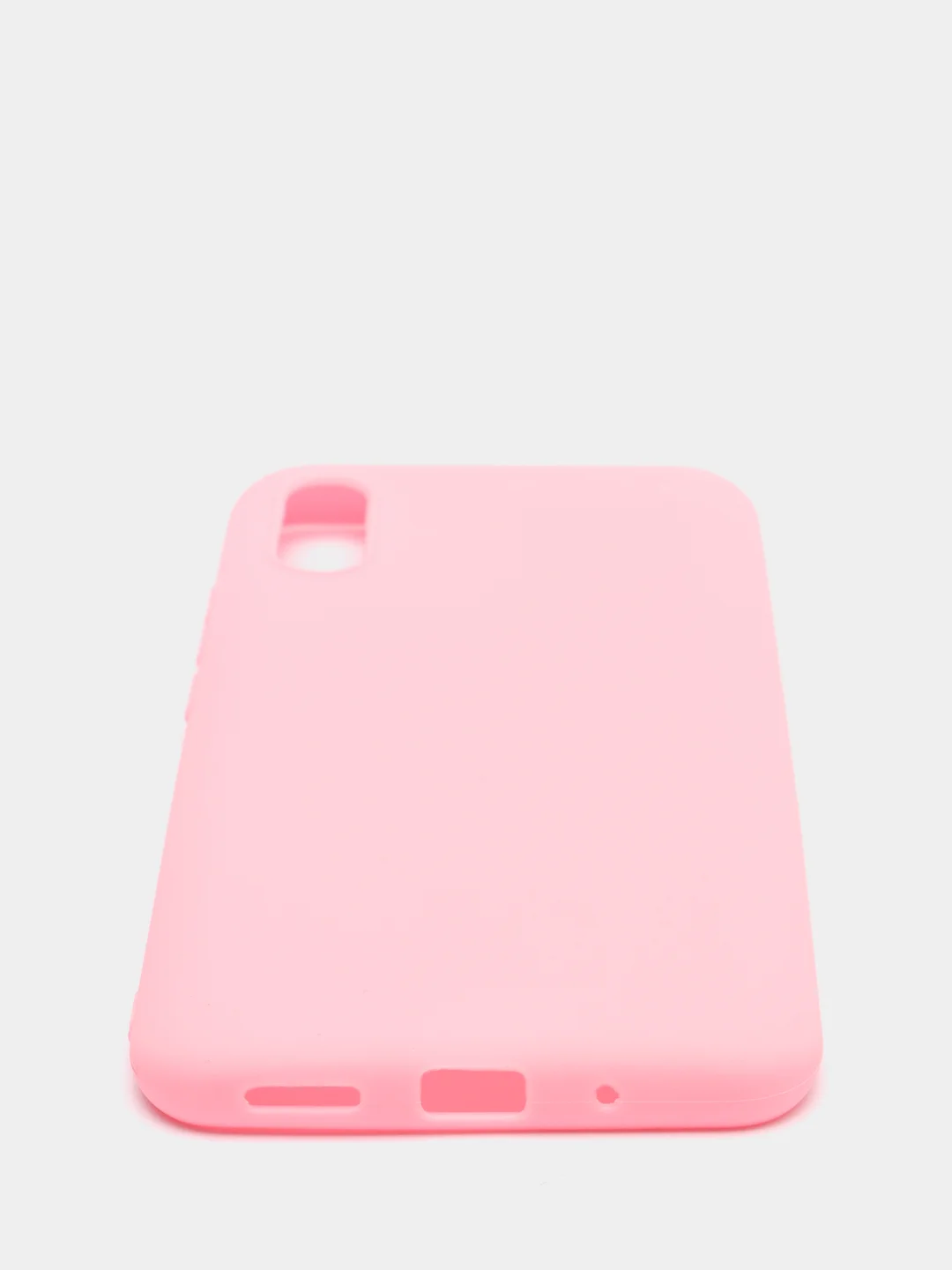 Розовый чехол для Xiaomi Redmi 9A (Сяоми Редми 9А) силиконовый, матовый, цветной